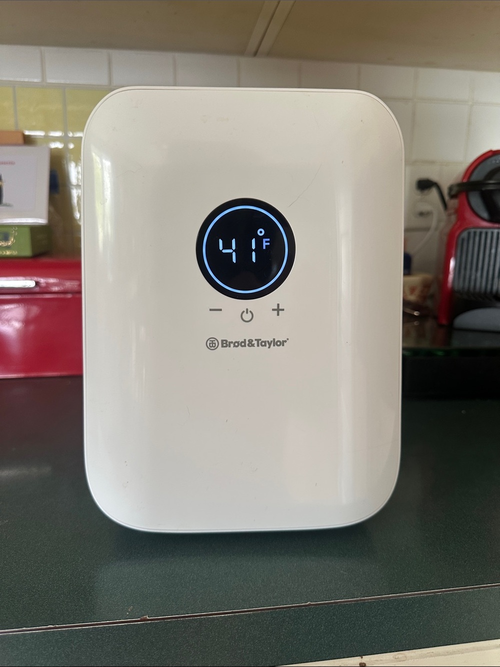 Brod & Taylor Sourdough starter home - temperature control fridge